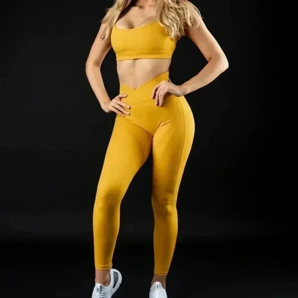Surface path laser cut leggings ONLY - Color: golden hourJust don’t rea